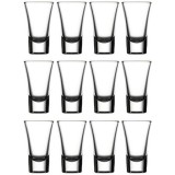 Set 12 Pahare Shot Pasabahce Boston, 60ml - Set Mic Dejun, Tuica, Lichior - Sticla Rezistenta