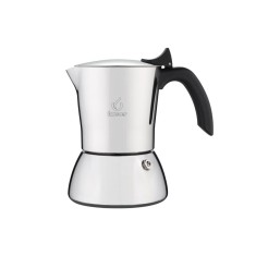 Espressor Forever Moka Perla Inox Inductie 4 cesti