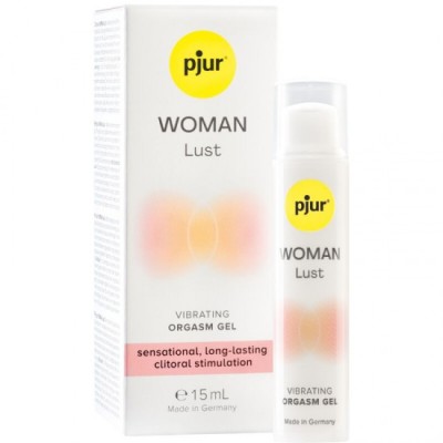 PJUR - WOMAN LUST VIBRATING GEL FOR ORGASM 15 ML foto