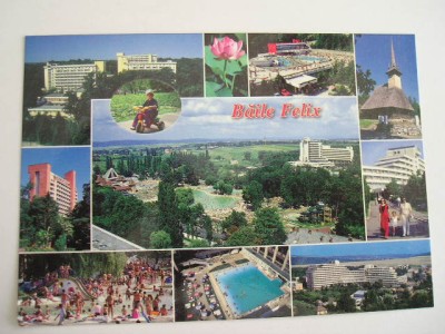 QW23 B - Carte postala - tematica turism - vedere - Romania - Baile Felix 2 foto