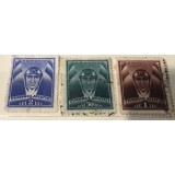 Timbre Carol 50 bani, 1, 2 lei lot