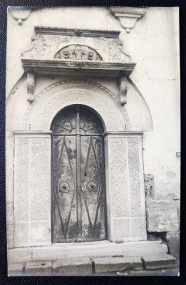 Biserica Golia - Iasi Jassy - aprox. 1915-17 tip fotografie, necirculata RARA!! foto