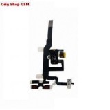 Banda Flex Audio iPhone 4S Neagra Originala China - Incarcare, Microfon, Casca