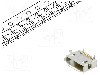 Conector USB AB micro, versiune {{Versiune}}, orizontala, MOLEX - 47590-1001