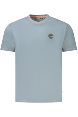 Napapijri Tricou barbati, cu logo pe maneca, Regular Fit, Gri inchis (Marime: S) foto