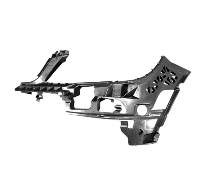 Suport bara protectie, spoiler Mercedes Clasa C (W204), 03.2007-03.2011, montare fata, dreapta, lateral, RapidAuto