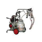 Aparat de muls vaci EMT galvanizat, un bidon aluminiu 30 litri, un post( ungere)