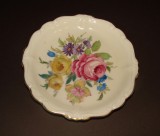 Farfurioara din portelan fin german ROSENTHAL cu motive florale (1), Decorative