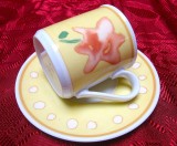 SET CAFEA CEASCA CAFEA ESPRESSO CU FARFURIE PORTELAN HUTSCHENREUTHER VIVA ALEO