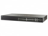Switch Cisco SF-500-24P, 24 x 10/100(PoE) + 4 x SFP, Management Layer 3 - SF500-24P-K9