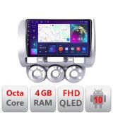 Navigatie Android Honda Fit Jazz 2004-2008, GPS, CarPlay, 4GB RAM, 64GB