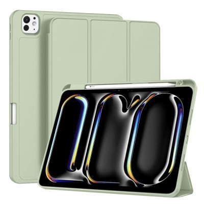 Husa pentru Apple iPad Pro 11 (2024), Techsuit, Flex Trifold, Verde Deschis foto