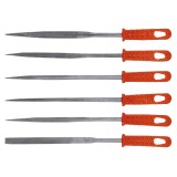 Set 6 pile mini pentru metal TOP TOOLS, diverse profile, maner ergonomic