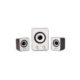 BOXE SPACER 2.1, RMS: 11W (2 x 3W + 5W), control volum, USB power, black &amp;amp; white, &quot;SPB-807&quot; (timbru verde 2.00 lei)
