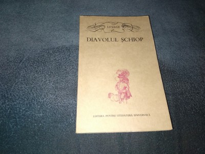 LESAGE - DIAVOLUL SCHIOP foto