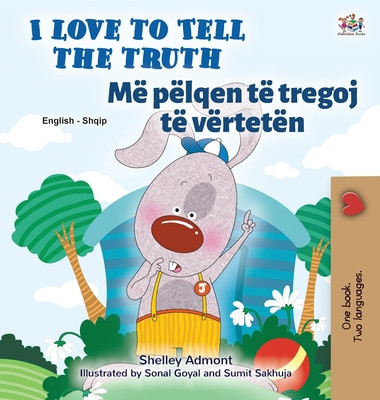 I Love to Tell the Truth (English Albanian Bilingual Children&amp;#039;s Book) foto