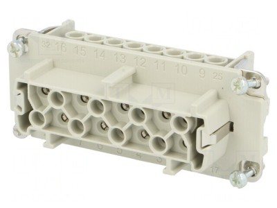 Conector HDC Inserturi Contact Mamă 16P 16PE foto