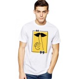 Tricou barbati alb, Don&#039;t Speak - 2XL