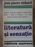 LITERATURA SI SENZATIE-JEAN-PIERRE RICHARD