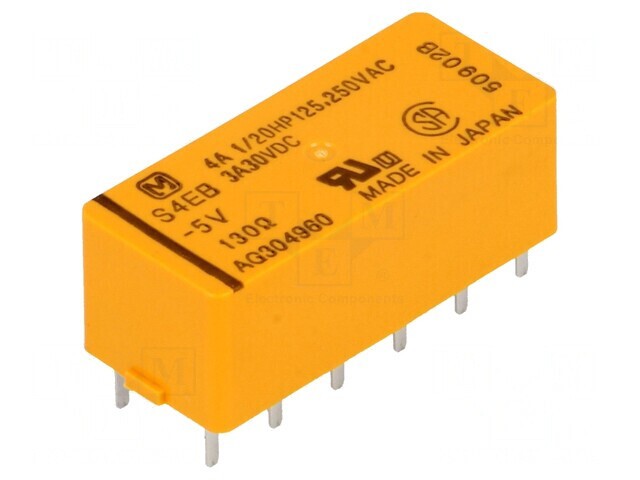 Releu electromagnetic 4PST 5VDC 4A S4EB-5V