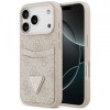 Husa pentru Apple iPhone 17 Pro, Guess, 4G Double Card Triangle, Roz