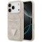 Husa pentru Apple iPhone 17 Pro, Guess, 4G Double Card Triangle, Roz