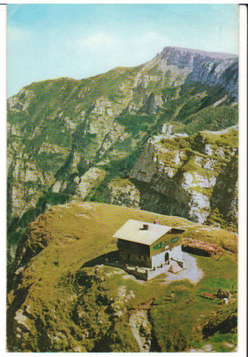 CPIB 16147 CARTE POSTALA - MUNTII BUCEGI . CABANA &amp;quot;CARAIMAN&amp;quot;, RPR foto