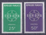 Franta 1959 - Europa-cept 2v.neuzat,perfecta stare(z), Nestampilat