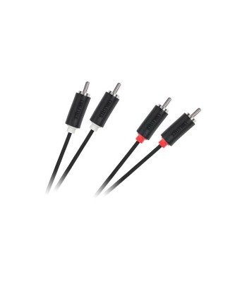 Cablu 2x RCA - 2x RCA 3m Cabletech foto
