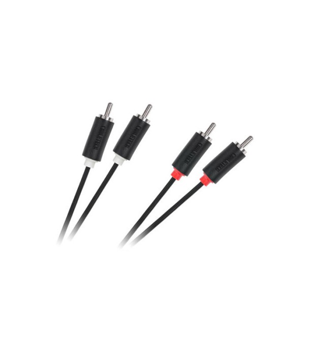Cablu 2x RCA - 2x RCA 3m Cabletech