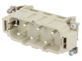 Conector HDC Inserturi Contact Tată Han HsB 6P+PE