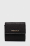 Coccinelle portofel de piele femei, culoarea negru, E2 MW5 11 B8 01