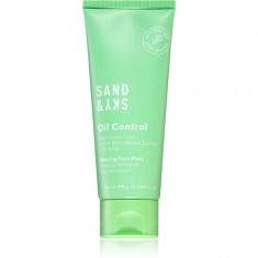 Sand & Sky Oil Control Clearing Face Mask Mască de normalizare și curățare profundă pentru ten gras si problematic 100 g