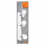 Spot LED triplu ajustabil Ledvance Pear, 3xGU10, 3x4.3W, 1050 lm,