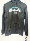 San Jose Sharks hanorac cu glugă pentru copii Authentic Pro Hood Po Hoodie - Dětsk&eacute; S (6 - 9 let)