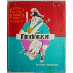 Munchhausen &ndash; Gottfried August Burger (editie in limba germana) (coperta putin uzata)