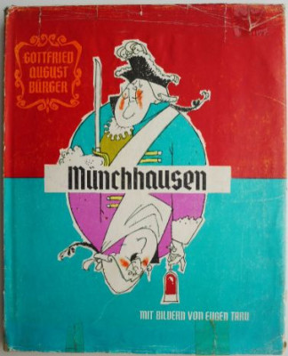 Munchhausen &amp;ndash; Gottfried August Burger (editie in limba germana) (coperta putin uzata) foto