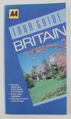BRITAIN - TOUR GUIDE by ROY WOODCOCK and JOHN McLLWAIN , 1994 foto
