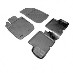 SET COVORASE AUTO CAUCIUC FIT DACIA DUSTER (4WD) (2010-2013) NISSAN TERRANO (4WD) (2014-) - 5 PCS