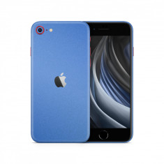 Skin Apple iPhone SE 2 (set 2 folii) AZURE METALIC foto