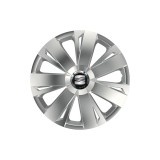 Set 4 capace roti Cu Inel Cromat Energy R14 pentru gama auto Seat, Autohelix MSA