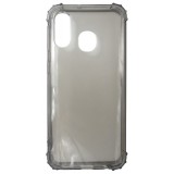 Husa silicon (colturi intarite) fumuriu transparent pentru Samsung Galaxy A40 (SM-A405F)