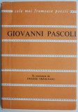 Versuri &ndash; Giovanni Pascoli (cu sublinieri)