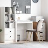 Birou Alb 70 x 40 x 76 cm Lemn compozit