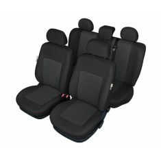 Huse scaun Bonn Super AirBag L 9buc - Negru/Gri Garage AutoRide
