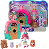 Set de joaca, Animalute in Matrioska, Figurine Bree Bunny, Cabana in ambalaj 22x30CM