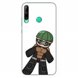 Husa compatibila cu Huawei P40 Lite E Silicon Gel Tpu Model One Punch Man Mumen Rider