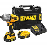 Cumpara ieftin Pistol de impact 1 2 cu 2 acumulatori 5Ah 1898 Nm DeWalt DCF900P2T-QW