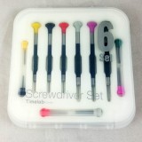 Set 6 Surubelnite Precizie T Blade Timelab Korea, Otel Inoxidabil, 0.8-2.0mm, Ceasuri Rolex