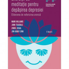 Exerciţii de meditaţie pentru depăşirea depresiei. Eliberarea de nefericirea cronică - Paperback brosat - John Teasdale, Jon Kabat-Zinn, Mark Williams